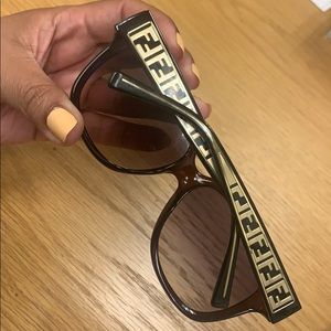 Fendi sunglasses with case